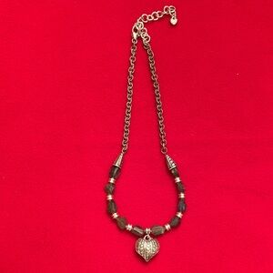 Brighton Silver Necklace with Heart Charm